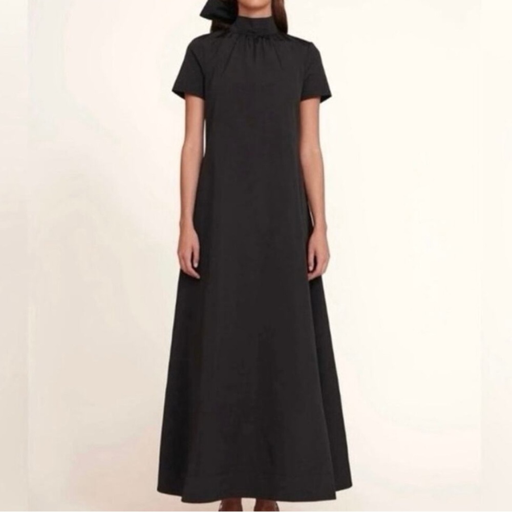 Staud Ilana Maxi Dress in Black Small